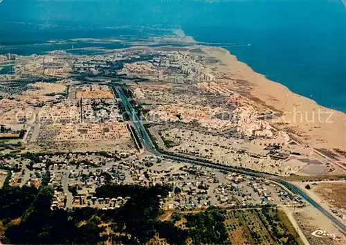 AK / Ansichtskarte Port_Leucate Vue generale aerienne Port_Leucate