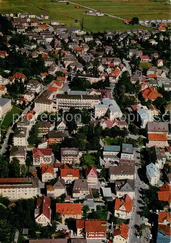 AK / Ansichtskarte Bad_Woerishofen Kurzentrum mit Kurpromenade Fliegeraufnahme Bad_Woerishofen