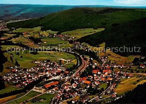 AK / Ansichtskarte Klosterreichenbach Fliegeraufnahme Klosterreichenbach