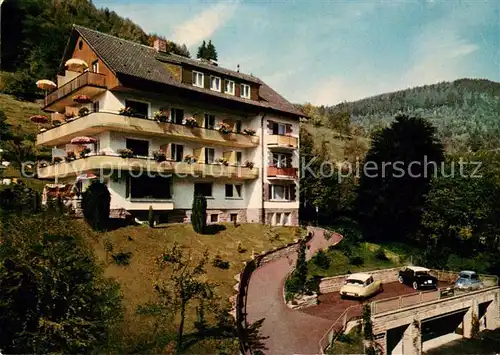 AK / Ansichtskarte Wildbad_Schwarzwald Gaestehaus Kiessling Wildbad_Schwarzwald