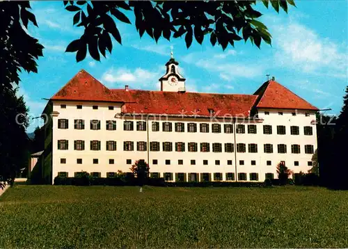 AK / Ansichtskarte Lenggries Heimschulen der Ursulinen Schloss Hohenburg Lenggries