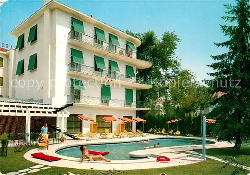 AK / Ansichtskarte Abano_Terme Hotel Salus Stabilimento Termale Swimming Pool Abano Terme