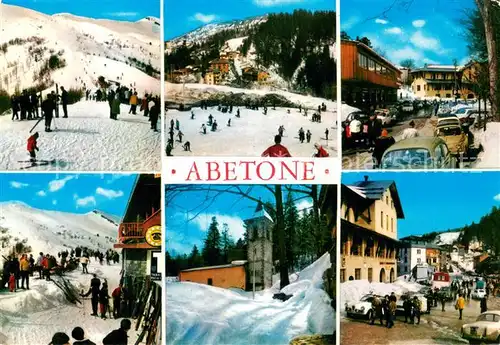 AK / Ansichtskarte Abetone Dorfansichten Kirche Wintersportplatz Abetone