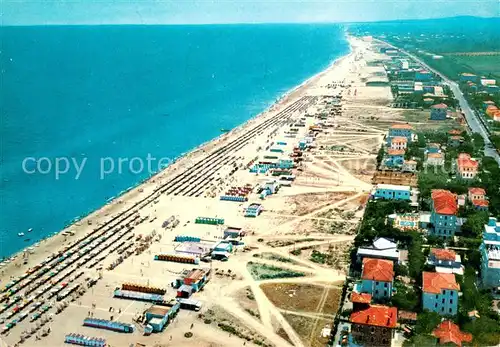 AK / Ansichtskarte Cesenatico La spiaggia vista dall alto Riviera Adriatica Cesenatico