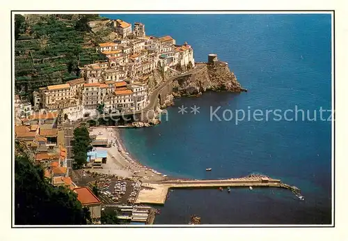 AK / Ansichtskarte Amalfi Vista dall alto Costiera Amalfitana Amalfi