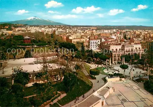 AK / Ansichtskarte Catania Panorama Blick zum aetna Catania