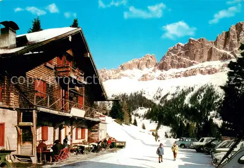 AK / Ansichtskarte Passo_Costalunga Rifugio Duca di Pistoia Karerpass Tscheinerhuette Dolomiten Passo_Costalunga