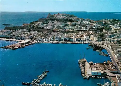 AK / Ansichtskarte Ibiza_Islas_Baleares Vista en avion Ibiza_Islas_Baleares