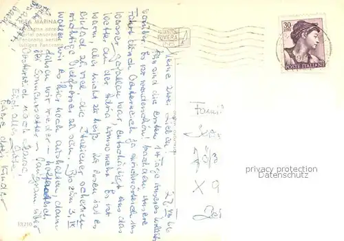 AK / Ansichtskarte Igea_Marina Panorama dall aereo Igea Marina