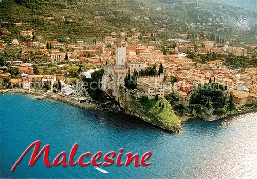 AK / Ansichtskarte Malcesine_Lago_di_Garda Veduta aerea Malcesine_Lago_di_Garda