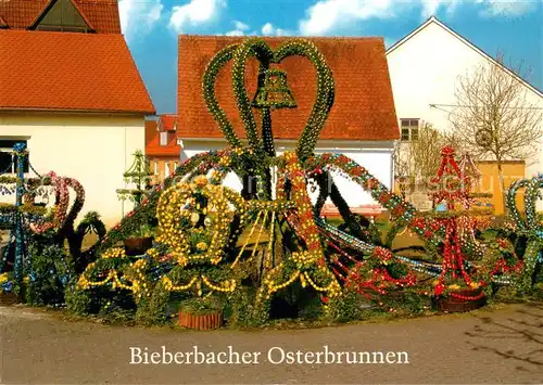AK / Ansichtskarte Bieberbach_Egloffstein Bieberbacher Osterbrunnen Guinnessbuch der Rekorde 2000 + 2002 Bieberbach_Egloffstein