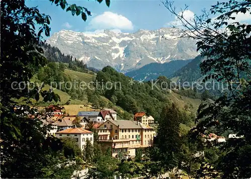 AK / Ansichtskarte Seewis_Dorf Gott hilft Haeuser Seewis Dorf