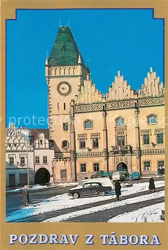 AK / Ansichtskarte Tabor_Czechia Teilansicht 