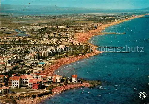 AK / Ansichtskarte Cap d_Agde Vue aerienne Cap d_Agde