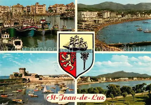 AK / Ansichtskarte Saint Jean de Luz Le Port Fort de Socoa Vue generale Saint Jean de Luz