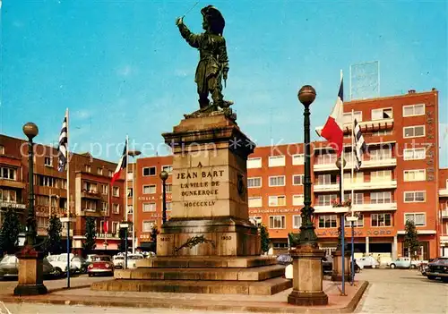 AK / Ansichtskarte Dunkerque_Duenkirchen Jean Bart celebre corsaire dunkerquois 
