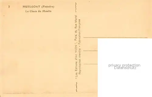 AK / Ansichtskarte Huelgoat Chaos du Moulin Huelgoat