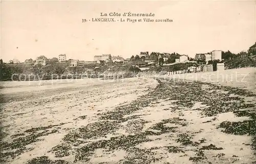 AK / Ansichtskarte Lancieux Plage et Villas Lancieux