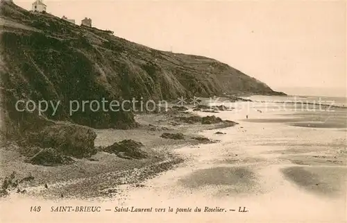 AK / Ansichtskarte Saint Brieuc_Cotes d_Armor Plage Saint Laurent  Saint Brieuc_Cotes d