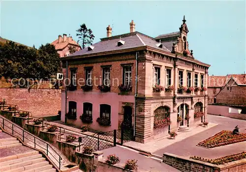 AK / Ansichtskarte Barr_Bas Rhin La Caisse dEpargne Fleurie Place de lHotel de Ville Barr Bas Rhin