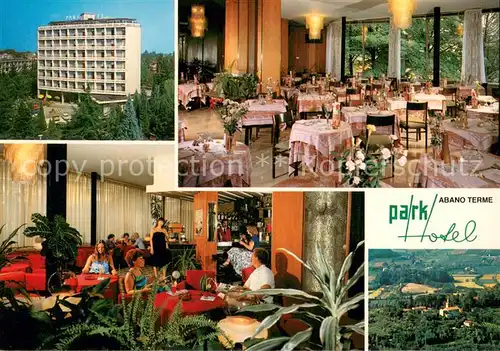 AK / Ansichtskarte Abano_Terme Park Hotel Speisesaal Bar Abano Terme