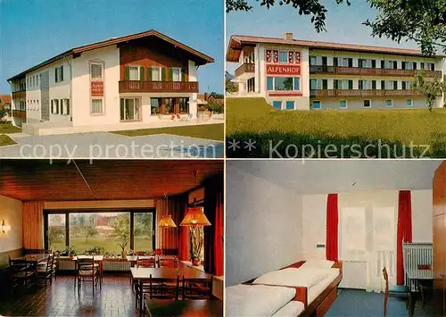 AK / Ansichtskarte Bad_Feilnbach Kur Sanatorium Diem Aufenthaltsraum Gaestezimmer Bad_Feilnbach