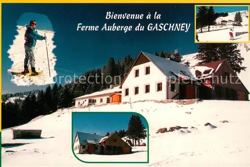 AK / Ansichtskarte Muhlbach sur Munster Ferme Auberge du Gaschney en hiver Muhlbach sur Munster