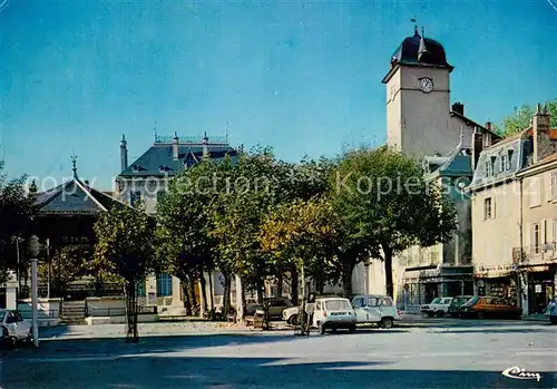 AK / Ansichtskarte Saint Marcellin Kiosque a musique et le centre ville Saint Marcellin