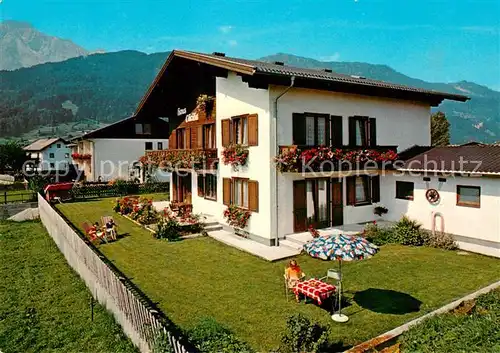 AK / Ansichtskarte Kuchl Gaestehaus Pension Haus Caecilia Alpen Kuchl