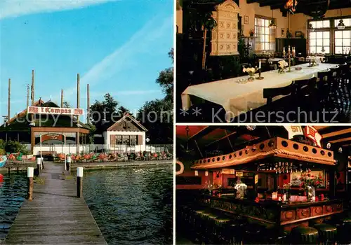 AK / Ansichtskarte Kaagdorp  t Kompas Jachthaven Cafe Restaurant Barbeque 