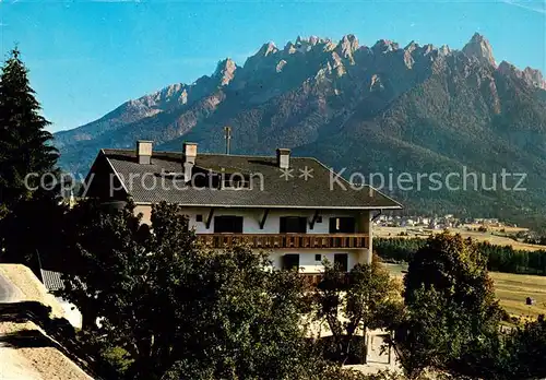 AK / Ansichtskarte Dobbiaco_Pustertal_Suedtirol Hotel Oberhammer S Maria Aufkirchen Dobbiaco_Pustertal