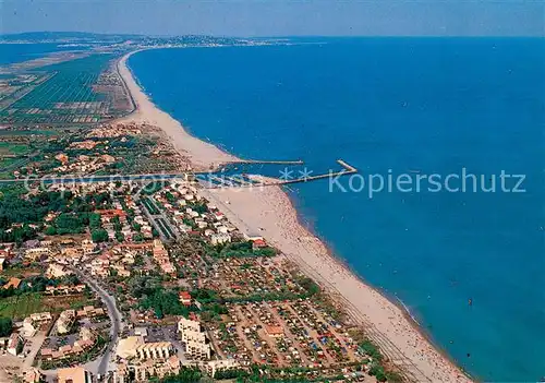 AK / Ansichtskarte Marseillan_Plage Vue aerienne Marseillan_Plage