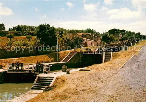 AK / Ansichtskarte Beziers Paysage du Languedoc Les 9 Ecluses Beziers