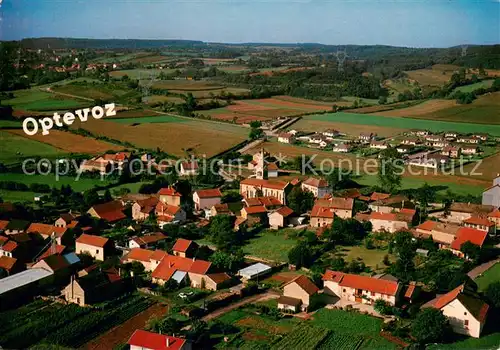 AK / Ansichtskarte Optevoz Vue aerienne Optevoz