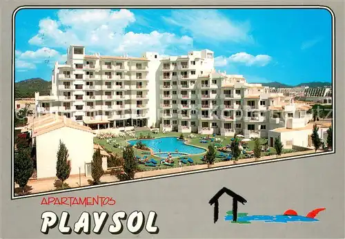 AK / Ansichtskarte San_Lorenzo_Spanien Apartamentos Playsol San_Lorenzo_Spanien