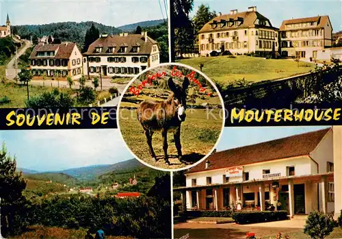 AK / Ansichtskarte Mouterhouse Maison de Vacances Paysage Ferienheim Esel Landschaftspanorama Mouterhouse