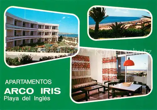 AK / Ansichtskarte Playa_del_Ingles Apartamentos Arco Iris Playa_del_Ingles