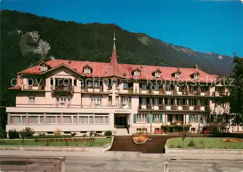 AK / Ansichtskarte Interlaken_BE Alters  und Erholungsheim Abendruh Interlaken_BE