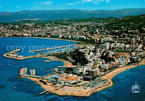 AK / Ansichtskarte Cannes_Alpes Maritimes Casino Palm Beach Plage du Mourre Rouge vue aerienne Cannes Alpes Maritimes