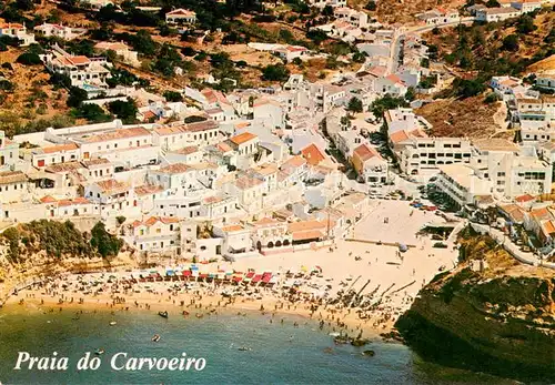 AK / Ansichtskarte Praia_do_Carvoeiro Kuestenort Algarve Fliegeraufnahme Praia_do_Carvoeiro