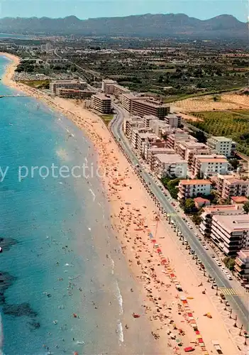 AK / Ansichtskarte Salou Playa Poniente y Paseo vista aerea Salou