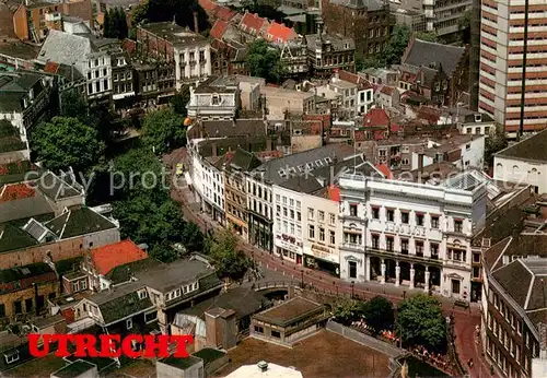 AK / Ansichtskarte Utrecht Gezicht vanaf Domtoren op Oudegracht Utrecht