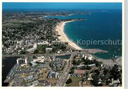 AK / Ansichtskarte Carnac_Plage Residences de Port en Dro Grande Plage vue aerienne Carnac_Plage