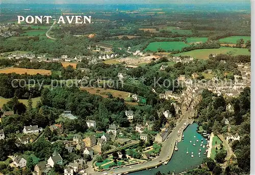 AK / Ansichtskarte Pont Aven Vue aerienne Pont Aven