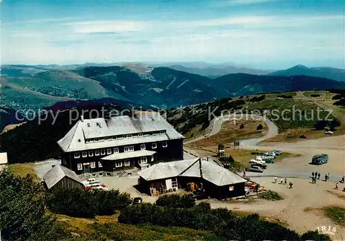 AK / Ansichtskarte Grand_Ballon Hotel Restaurant Point culminant des Vosges Grand Ballon