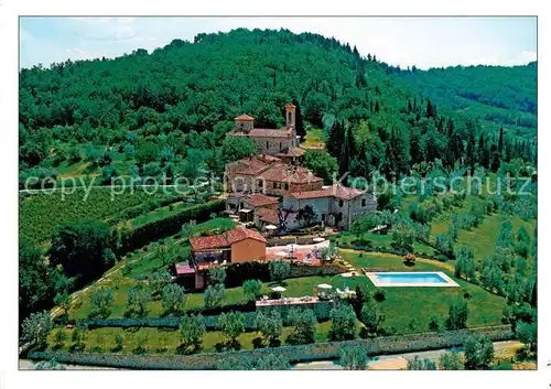 AK / Ansichtskarte Castellina_in_Chianti Residence Borgo Sicelle vue aerienne 