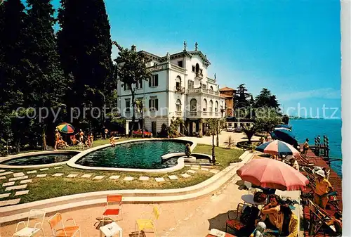 AK / Ansichtskarte Gardone_Garda Hotel Monte Baldo Swimming Pool 
