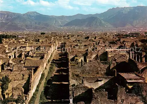 AK / Ansichtskarte Pompei Panorama dalla Torre di Mercurio Antike Staette Pompei