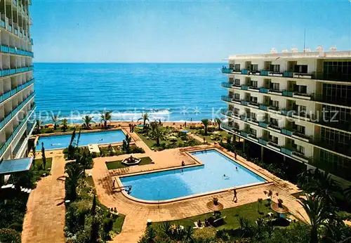AK / Ansichtskarte Marbella_Andalucia Hotel Skol Piscina Marbella_Andalucia