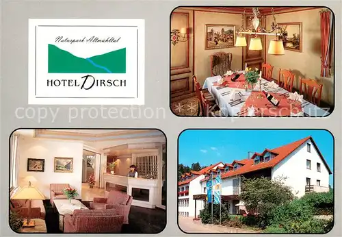 AK / Ansichtskarte Emsing_Titting_Oberbayern Hotel Dirsch Gaststube Rezeption Emsing_Titting_Oberbayern